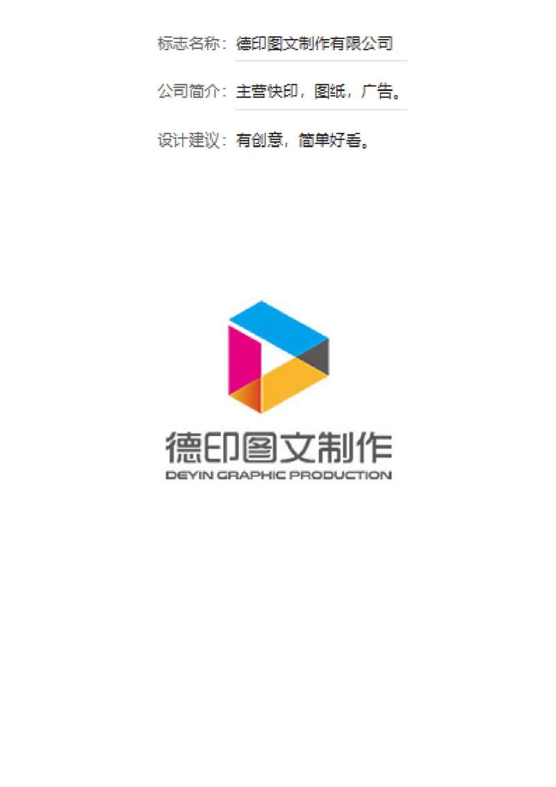 圖紙廣告圖文制作公司商標標志logo設計 定稿哪款你猜得到嗎？